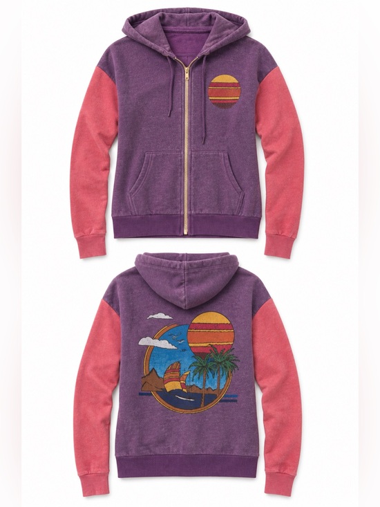 Aviator Nation Tops - Very Rare Vintage Sunset Aviator Nation Hoodie